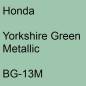 Preview: Honda, Yorkshire Green Metallic, BG-13M.